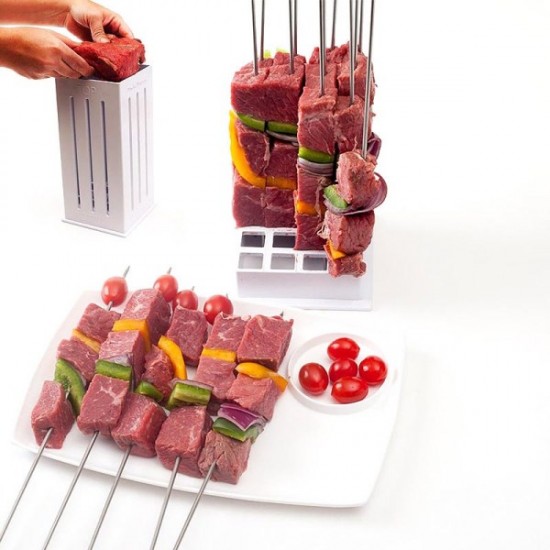 Εργαλείο Παρασκευής Και Κοπής Για Σουβλάκια Brochette Express Food Slicer