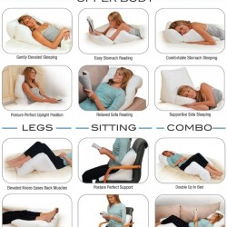 Μαξιλάρι Ανατομικό Πολλαπλών Χρήσεων 10 Σε 1 Flip Pillow