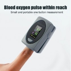 Παλμικό Οξύμετρο Δακτύλου & Μετρητής Καρδιακών Παλμών Με Έγχρωμη Οθόνη OLED Lintemed