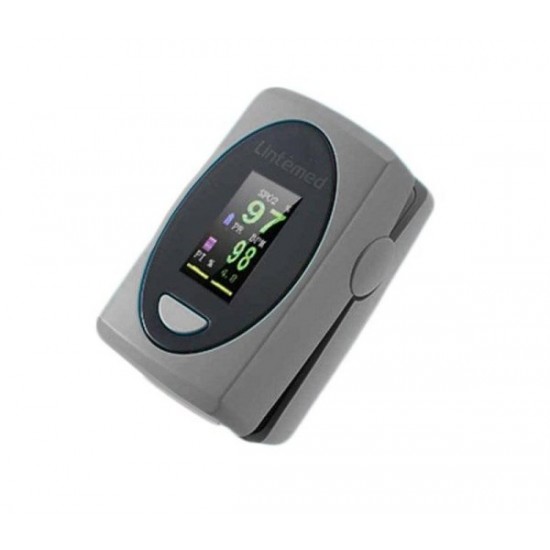 Παλμικό Οξύμετρο Δακτύλου & Μετρητής Καρδιακών Παλμών Με Έγχρωμη Οθόνη OLED Lintemed