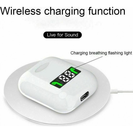 Ασύρματα Ακουστικά Με ψηφιακή Οθόνη