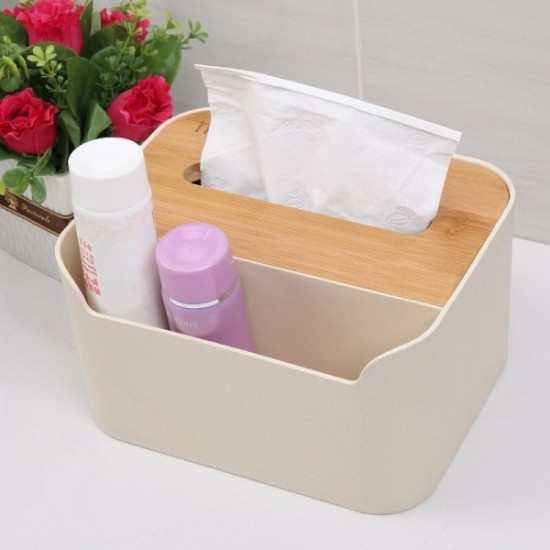 Κουτί Για Χαρτομάντιλα Με Θήκη Για Μικροαντικείμενα Tissue Box 3163-B1