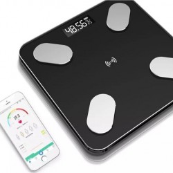 WiFi Smart Ηλεκτρονική Ζυγαριά Μπάνιου Με Οθόνη LED QD001