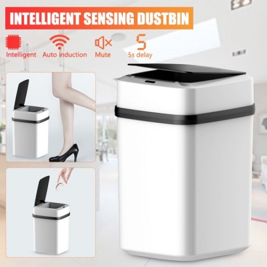 Αυτόματος Κάδος Απορριμμάτων 10L Με Αισθητήρα Ανίχνευσης Υπερύθρων JIUHE JH68