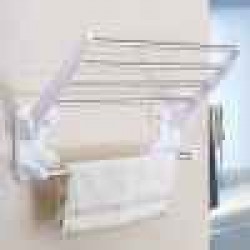 Αναδιπλούμενη Κρεμάστρα Τοίχου Για Πετσέτες Με Μηχανισμό Βεντούζας