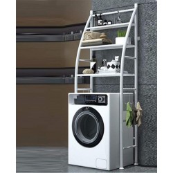 Ραφιέρα Εξοικονόμησης Χώρου 3 Eπιπέδων Για Πλυντήριο TM-0093