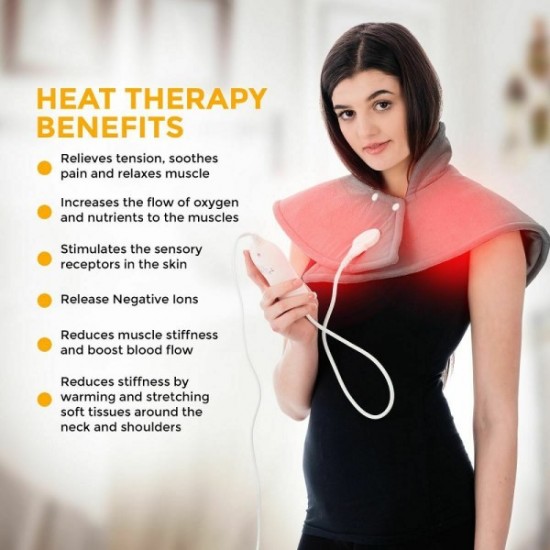 Ηλεκτρική Θερμοφόρα Αυχένα-Λαιμού 100W Με 6 Ρυθμίσεις Θερμοκρασίας HM8760