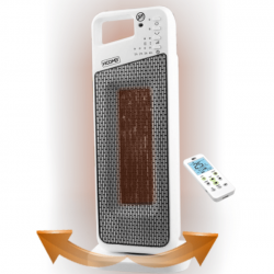 Κεραμικό Αερόθερμο Δαπέδου Πύργος 2000W Με Τηλεχειριστήριο HM8875