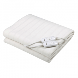 Ηλεκτρική Διπλή Θερμαινόμενη Κουβέρτα με 2x60W Ρυθμιστές Θερμοκρασίας 160x140cm HM8730D