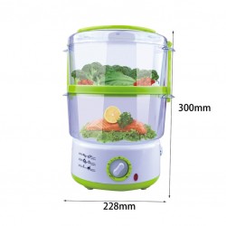 Ηλεκτρικός Ατμομάγειρας 5L 2 Επιπέδων 500W HM-5925