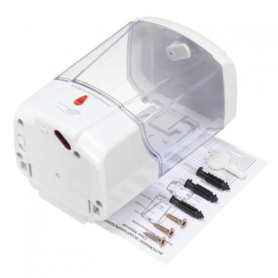 Αυτόματος Διανεμητής Σαπουνιού 700ml Με Αισθητήρα Κίνησης Επιτοίχιος