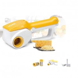 Επαναφορτιζόμενος Ηλεκτρικός Τρίφτης Τυριού 2 Λεπίδων Χειρός HM-6112