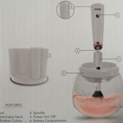 Ηλεκτρική Συσκευή Καθαρισμού Πινέλων Μακιγιάζ Aibitoo LY-50289