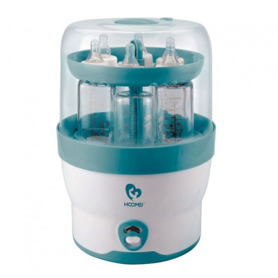 Ηλεκτρικός Αποστειρωτής Ατμού 6 Θέσεων Μπουκαλιών 500W HM-5670