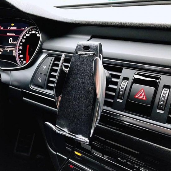 Βάση Κινητού Αυτοκινήτου Με Ασύρματη Φόρτιση S5