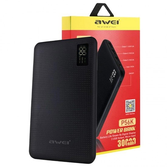 Awei Power Bank 30000mAh