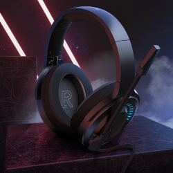 Baseus Gaming Wired Headphones 3D Gamo Black