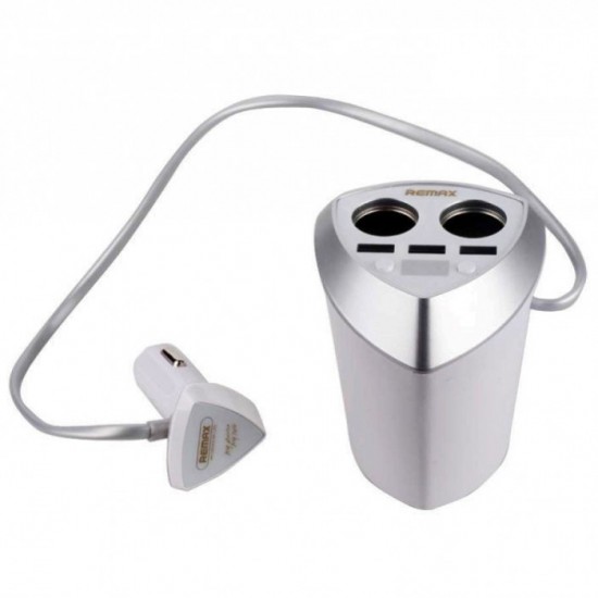 Φορτιστής αυτοκινήτου REMAX 2 θυρών 3 USB