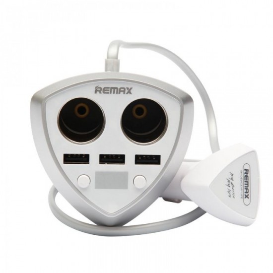 Φορτιστής αυτοκινήτου REMAX 2 θυρών 3 USB