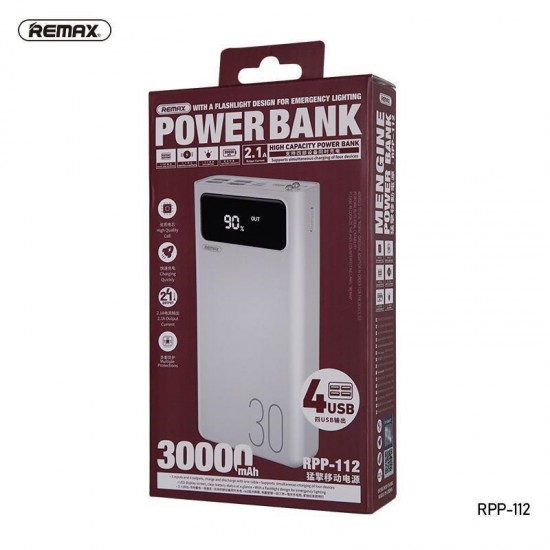 Remax Power Bank 30.000mAh