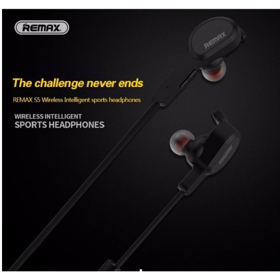 Remax RM-S5 Magnetic Sport Bluetooth Handsfree Black