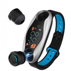 T90 Smartwatch Fitness - Ασύρματα Ακουστικά (Αδιάβροχο)