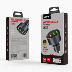LDNIO Φορτιστής Αυτοκινήτου για Κινητά
