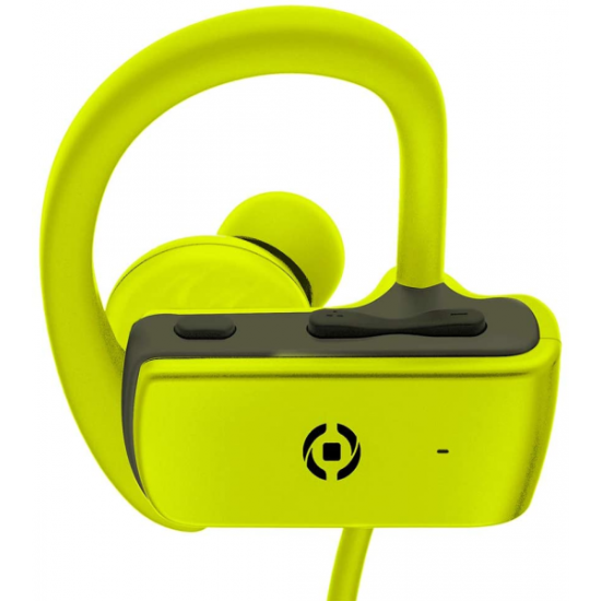 Celly Bluetooth Sport Stereo Earphone Yellow