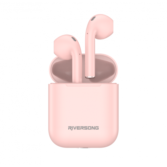 Riversong True Wireless Earphones Air X18 Baby Pink