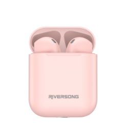 Riversong True Wireless Earphones Air X18 Baby Pink