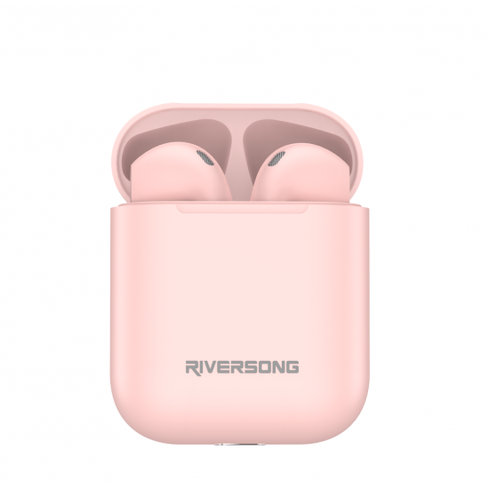 Riversong True Wireless Earphones Air X18 Baby Pink