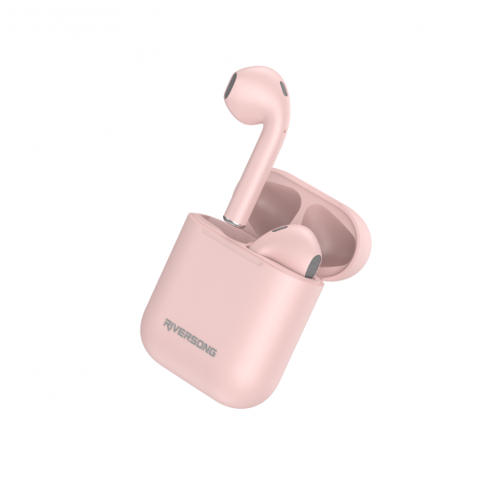 Riversong True Wireless Earphones Air X18 Baby Pink
