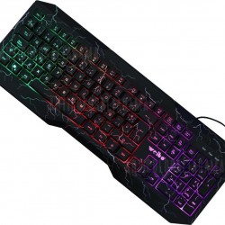 Weibo Πληκτρολόγιο Gaming με RGB Φωτισμό