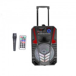 Ασύρματο Ηχείο Bluetooth Καραόκε με Τηλεχειριστήριο