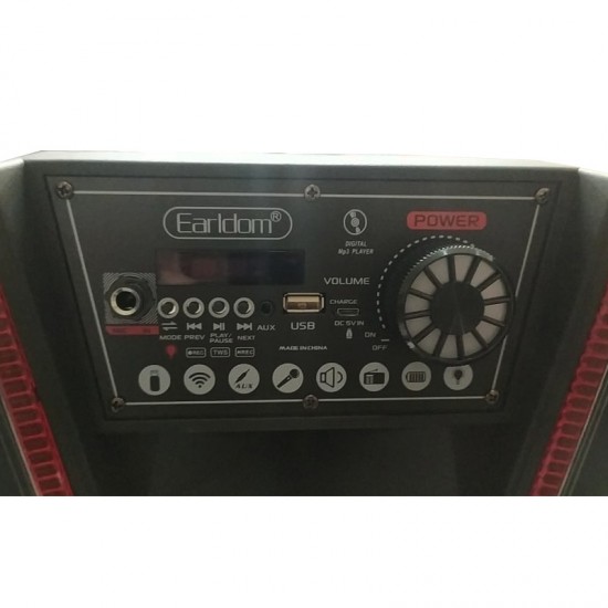 Ασύρματο Ηχείο Bluetooth Καραόκε με Τηλεχειριστήριο