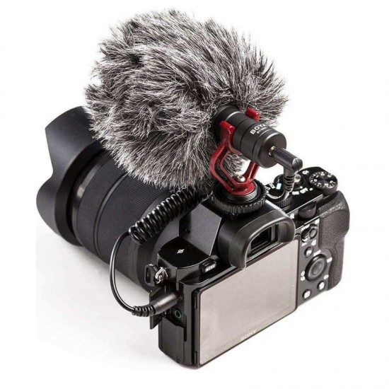 Μίνι Μικρόφωνο για Κάμερα, Υπολογιστή ή Κινητά Τύπου Shotgun