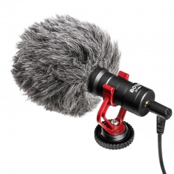 Μίνι Μικρόφωνο για Κάμερα, Υπολογιστή ή Κινητά Τύπου Shotgun