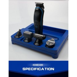 Kemei Σετ Ξυριστικής Μηχανής 5 σε 1