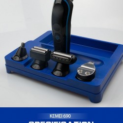 Kemei Σετ Ξυριστικής Μηχανής 5 σε 1