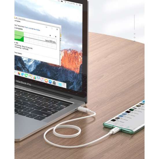 Baseus PD Cable Type-C 5A 100W 1.5m Λευκό