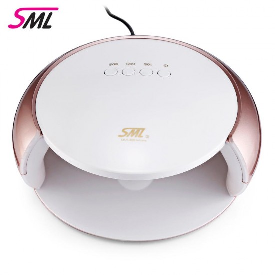 SML S3 UVLED Φουρνάκι Νυχιών 48W Λευκό- Rose Gold