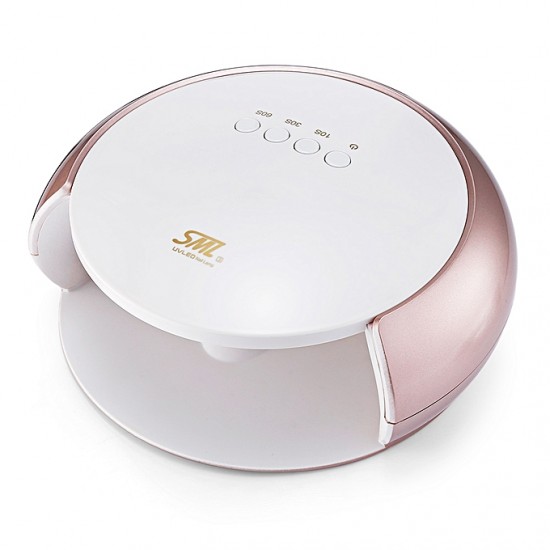 SML S3 UVLED Φουρνάκι Νυχιών 48W Λευκό- Rose Gold